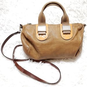 Meredith Wendell Brown Leather Purse